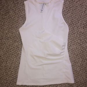 White Athleta Tank